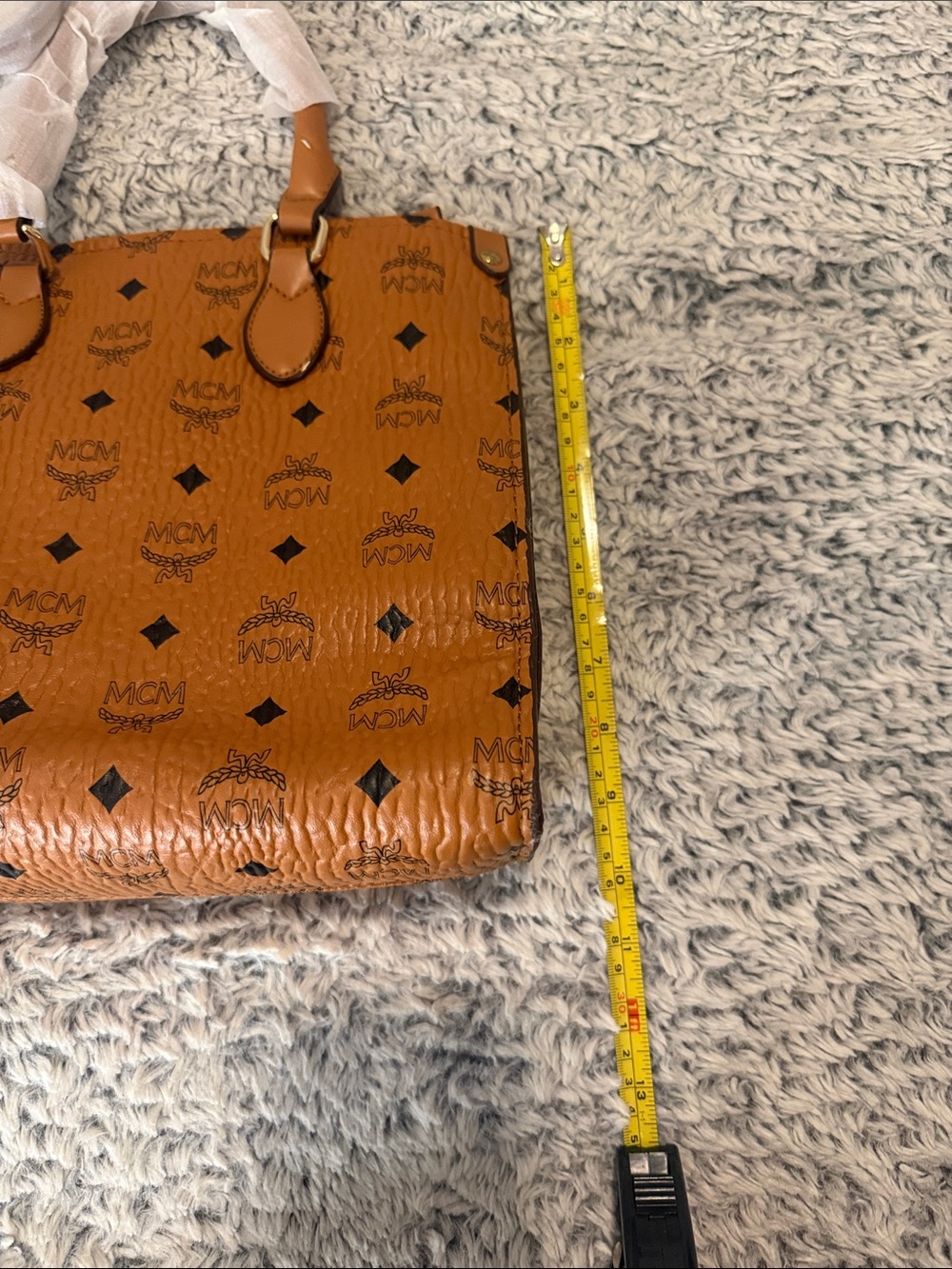 Cognac Logo Tote - Picture 8 of 8